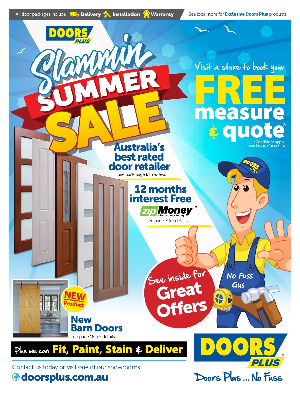 Doors Plus Catalogue 1 December 2017 - 28 February 2018. Slammin Summer Sale!