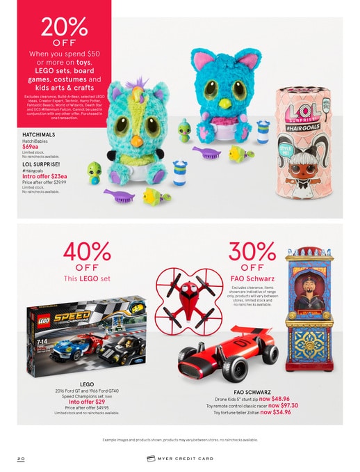 Myer Boxing Day Sale 2019