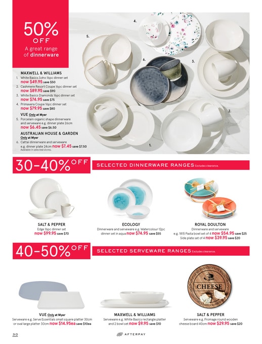 Myer Boxing Day Sale 2019