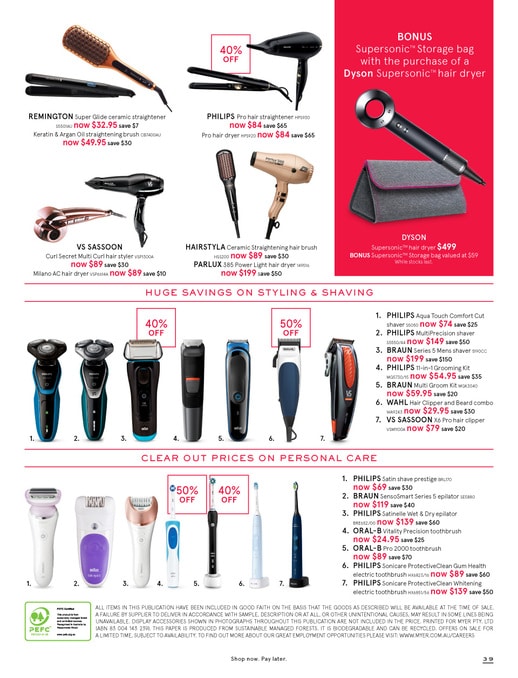 Myer Boxing Day Sale 2019