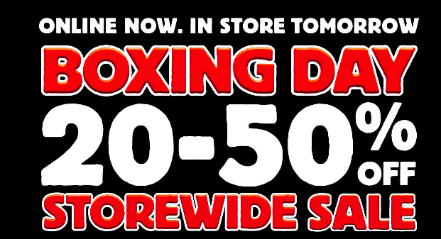 Anaconda Boxing Day Sale 25 December 2019 7 January 2020