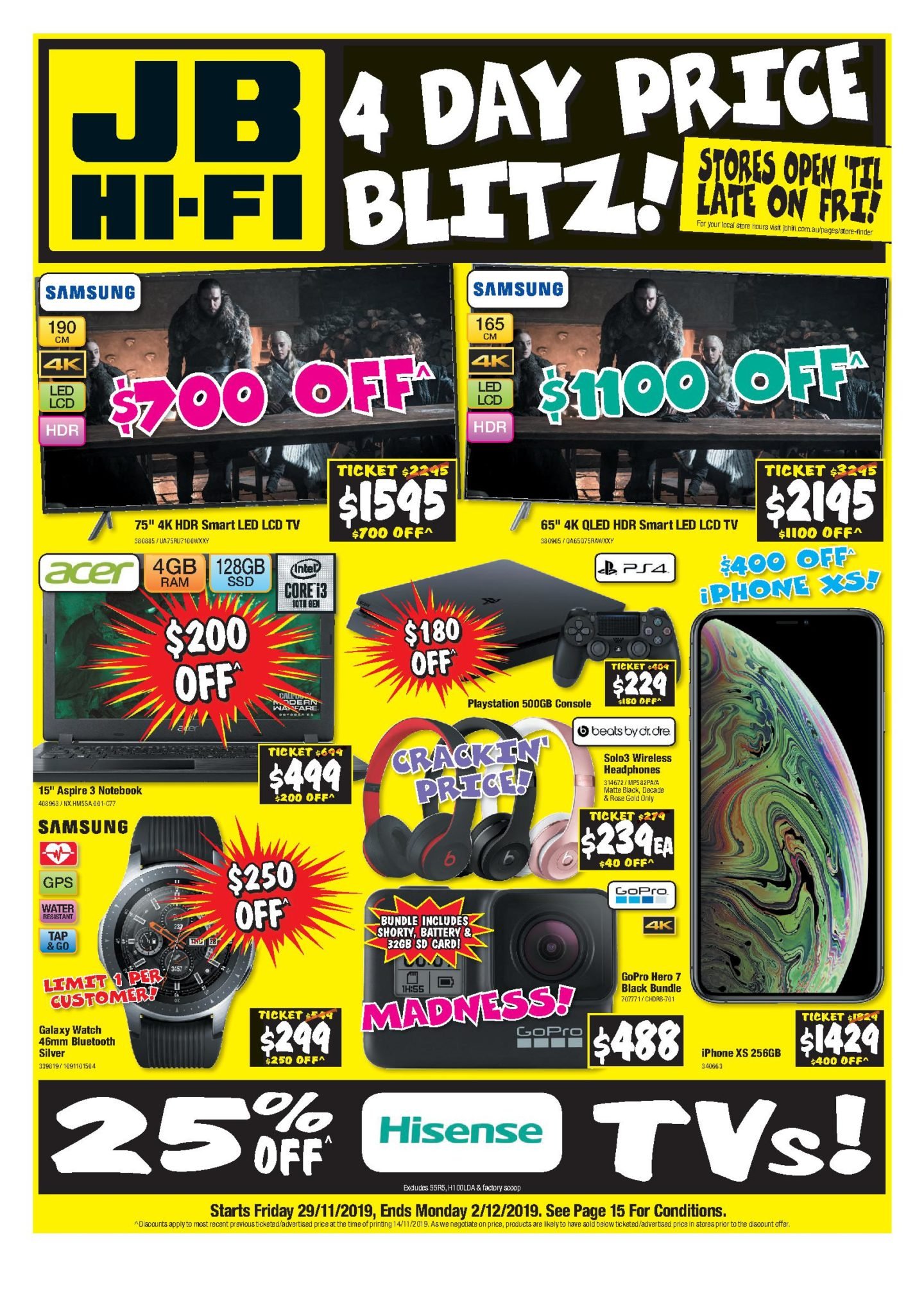 JB HiFi Black Friday 2019 Sales