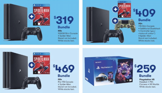 ps4 console target australia