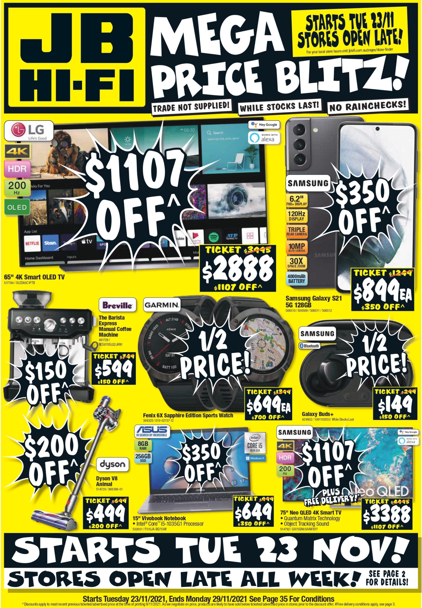 JB Hi-Fi Black Friday 2022 Sales - Mega 