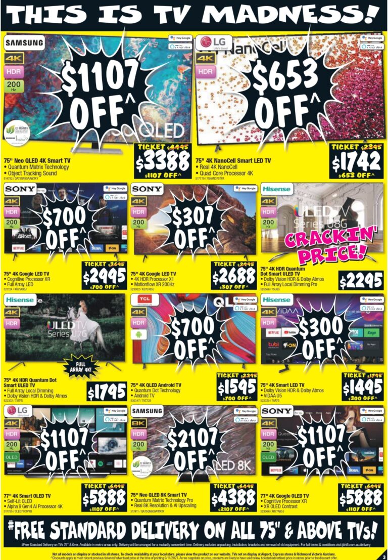 JB HiFi Black Friday 2022 Sales Mega Price Blitz!