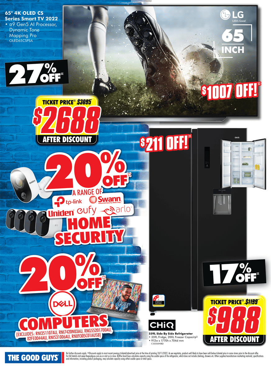 The Good Guys Black Friday Sale 2023