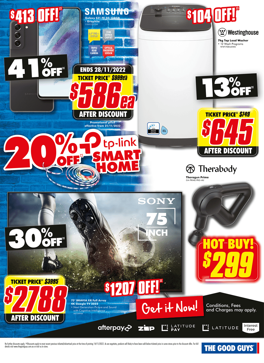 The Good Guys Black Friday Sale 2023