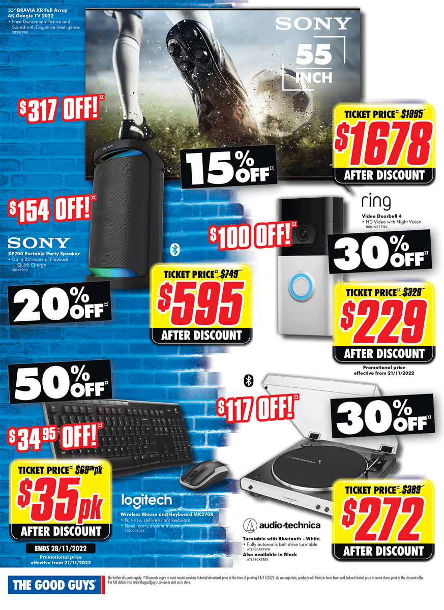 The Good Guys Black Friday Sale 2023