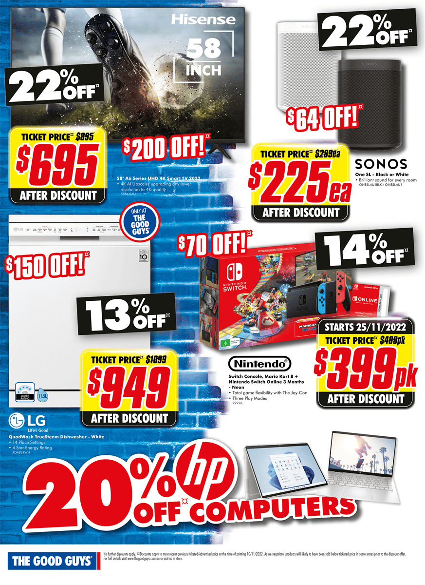 The Good Guys Black Friday Sale 2023