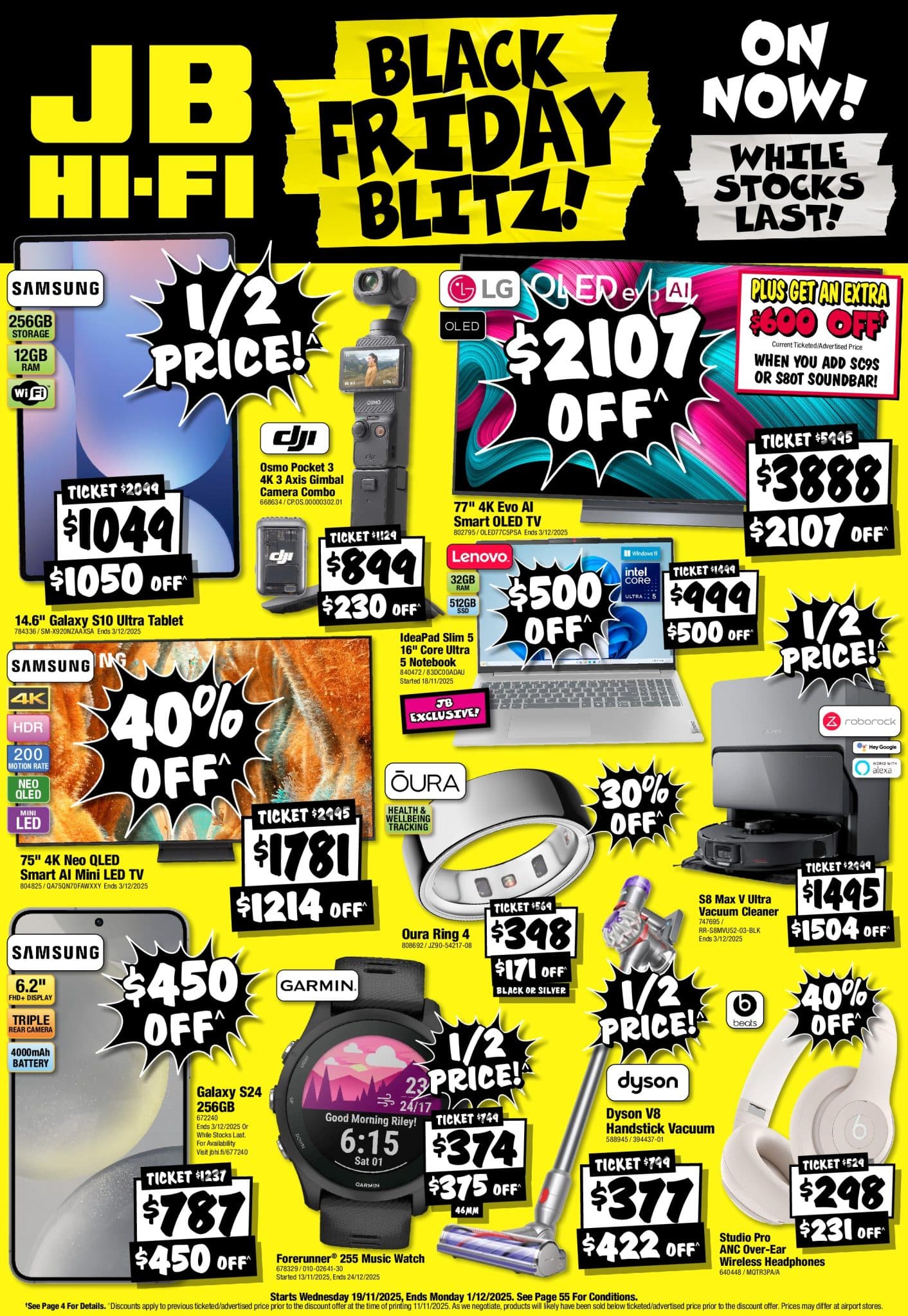 JB Hi-Fi Black Friday 2025 Sales
