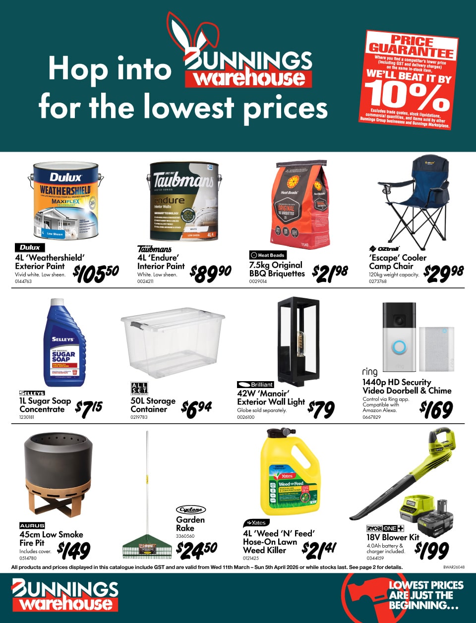 Bunnings Catalogue