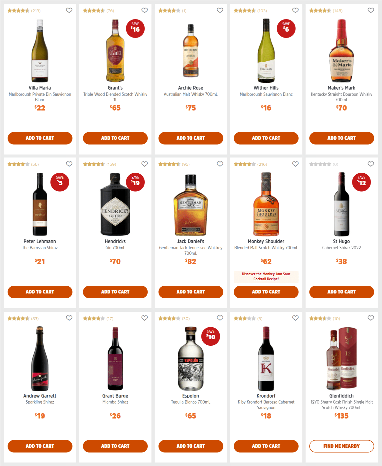 BWS Catalogue