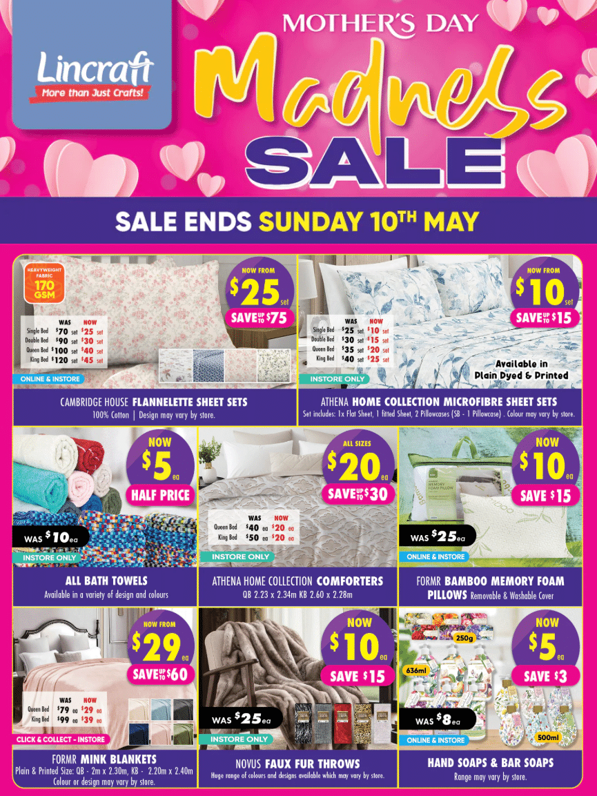 Lincraft Catalogue