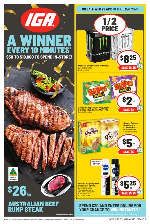 IGA Catalogue