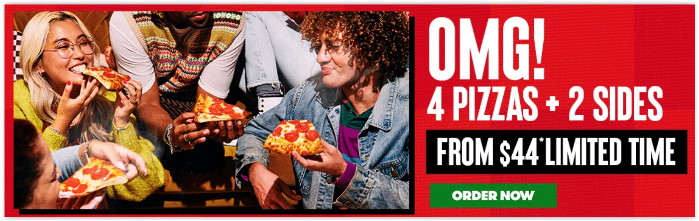 Coupon - 50% OFF Pizza Vouchers Australia