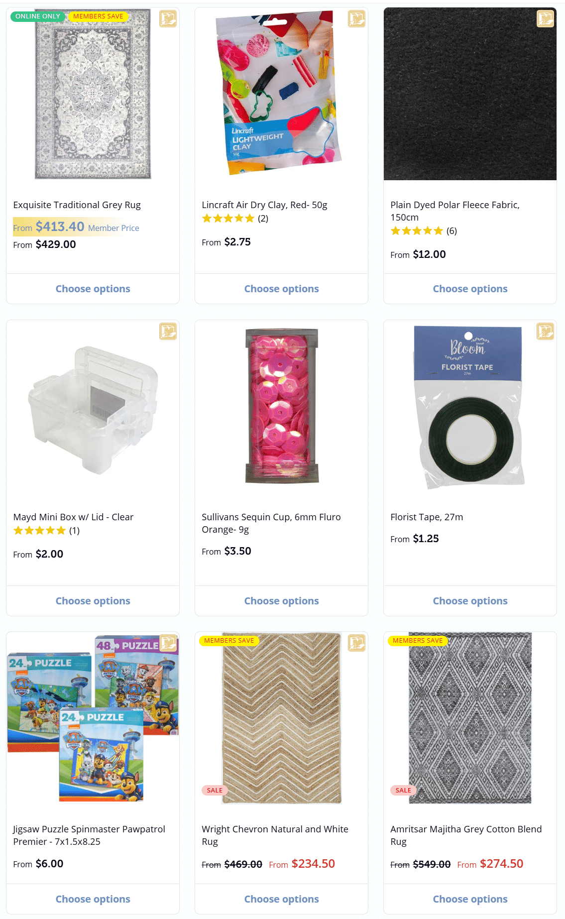 Lincraft Catalogue