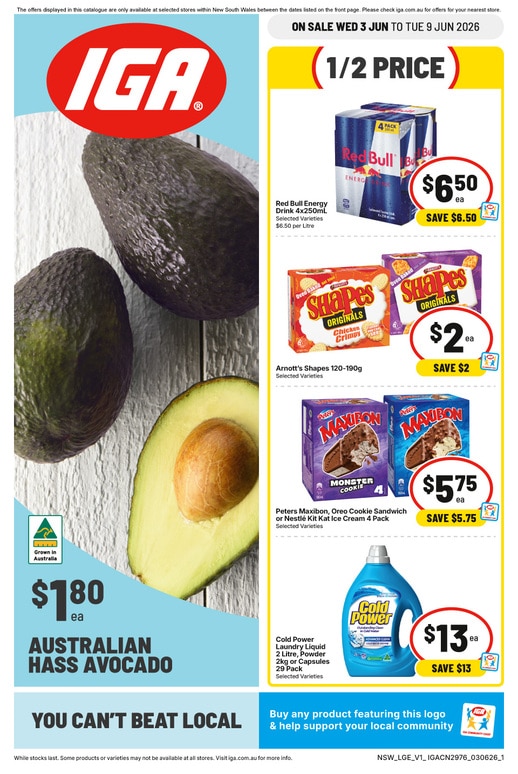 IGA Catalogue