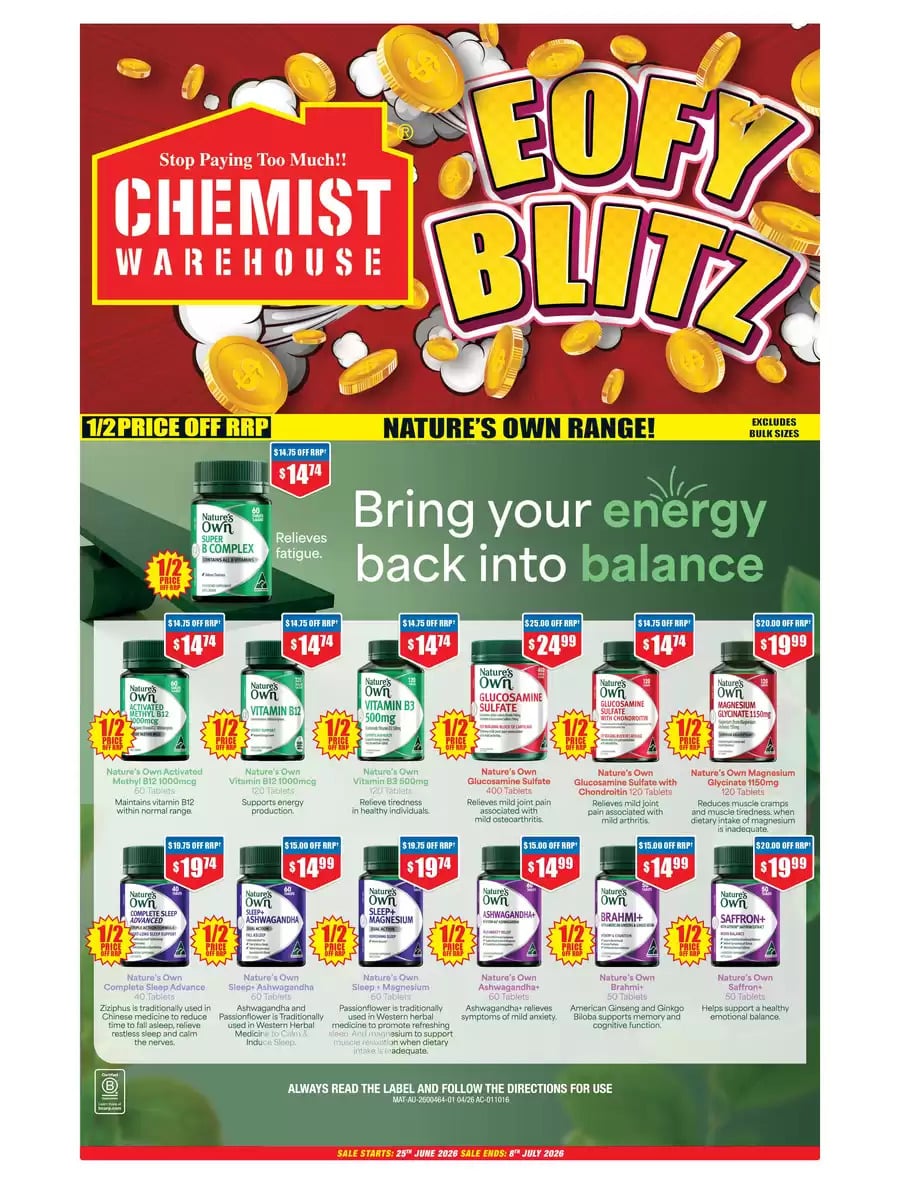 Chemist Warehouse Catalogue
