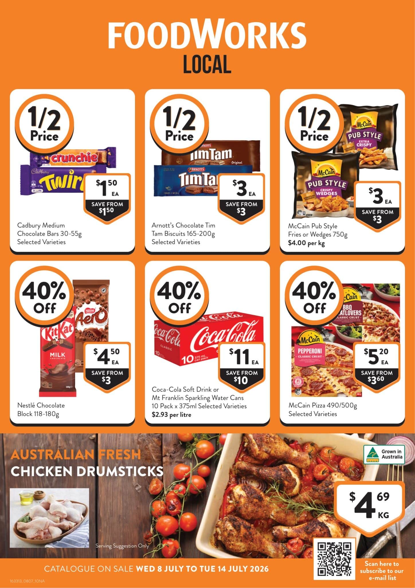 FoodWorks Catalogue