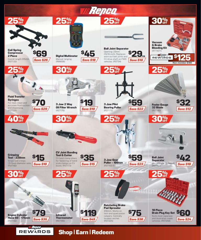 Repco R380 Repco Catalogue 8 July – 21 July 2026.
