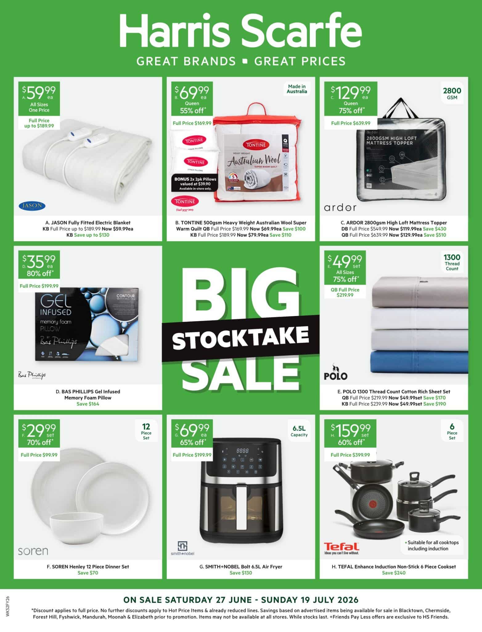 Harris Scarfe Catalogue