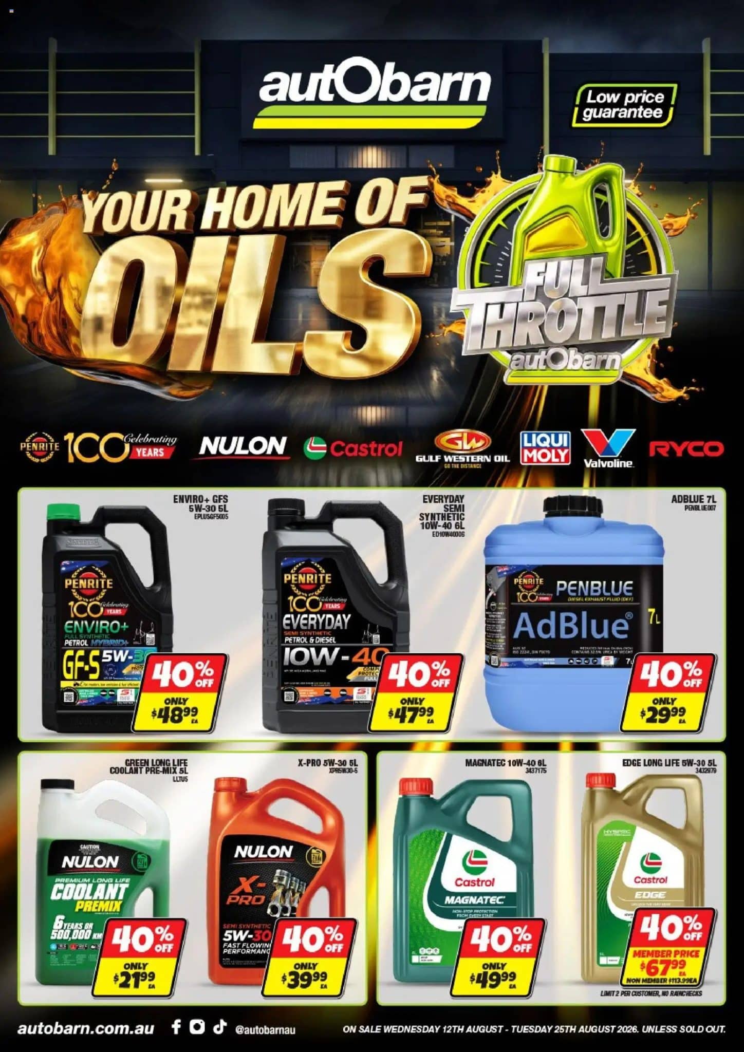 Autobarn Catalogue