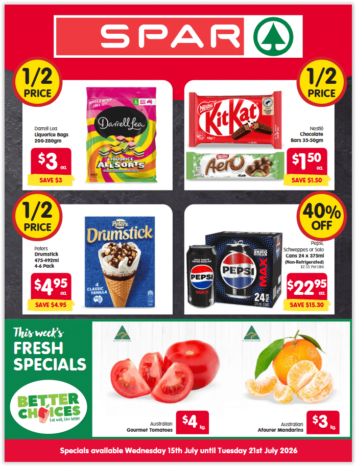 SPAR Catalogue