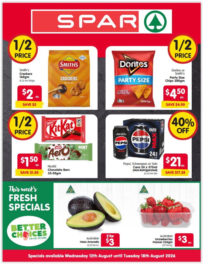 SPAR Catalogue