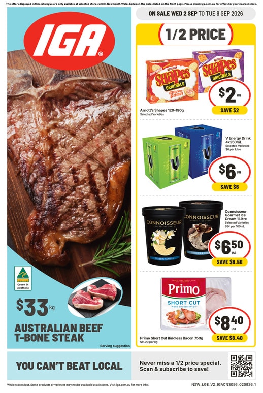 IGA Catalogue