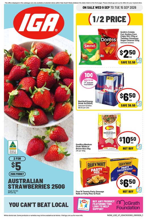 IGA Catalogue