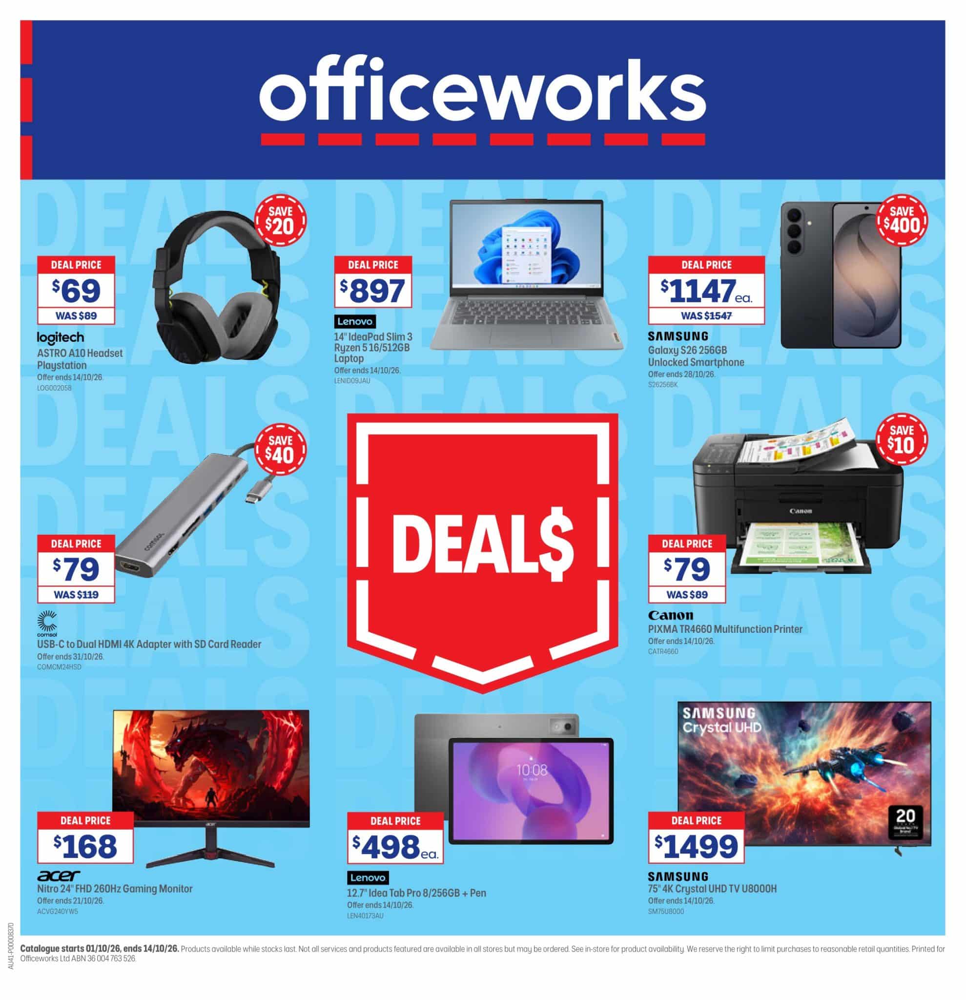 Officeworks Catalogue