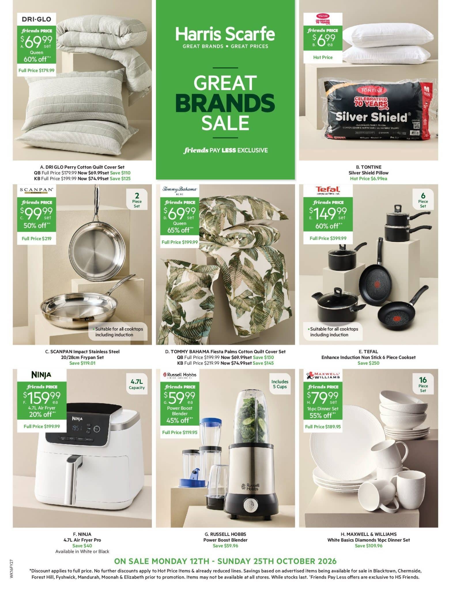 Harris Scarfe Catalogue