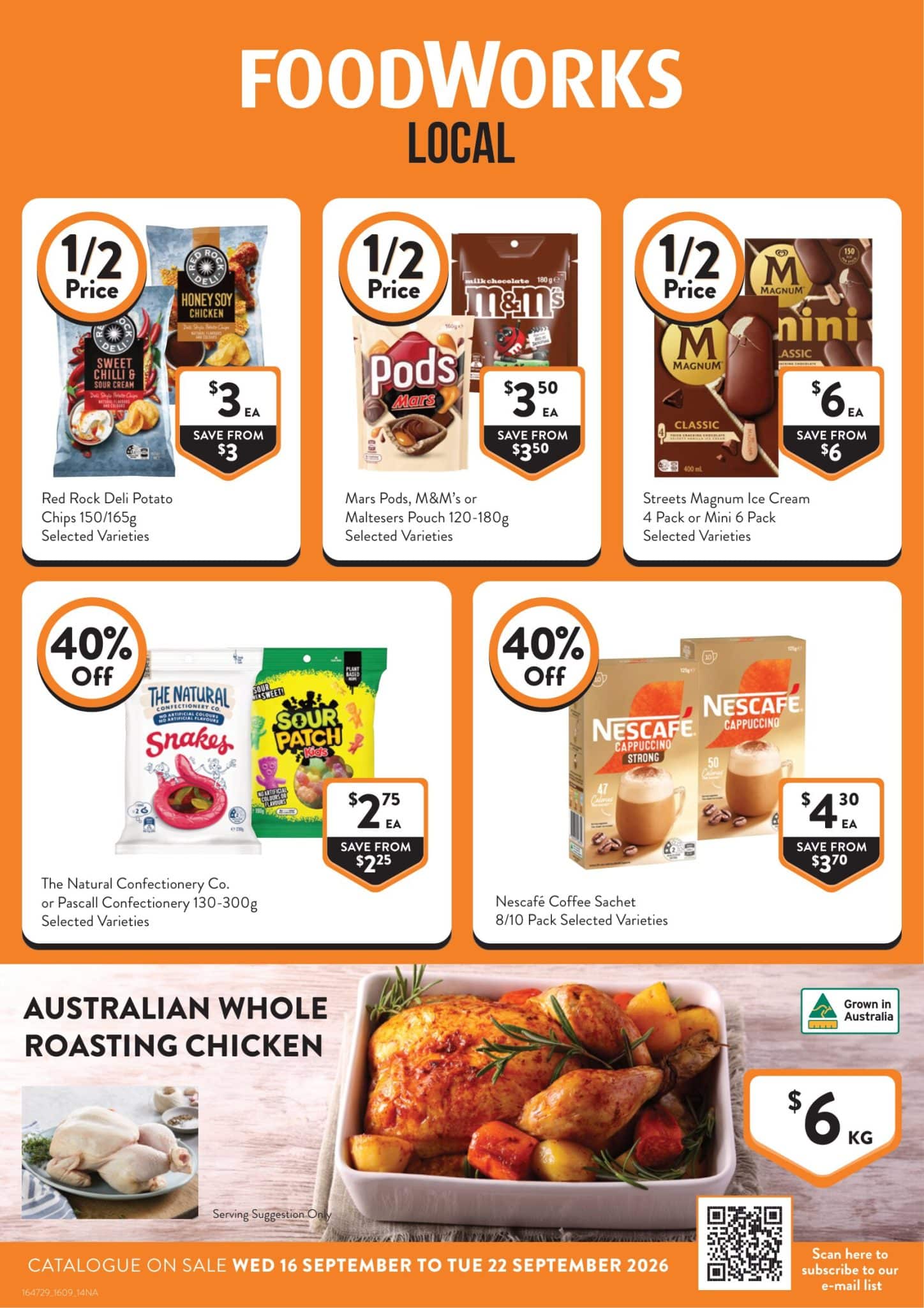 FoodWorks Catalogue