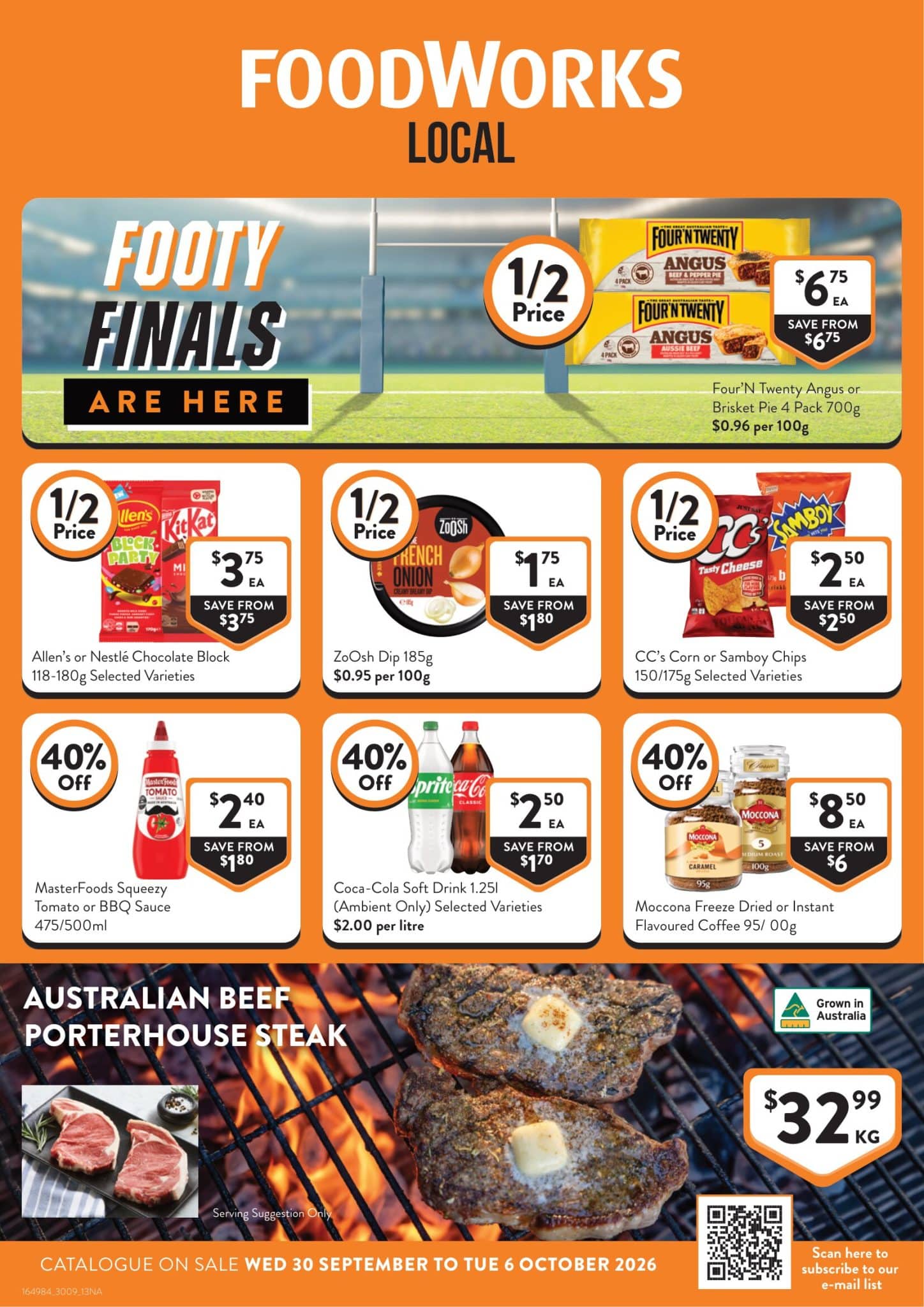 FoodWorks Catalogue