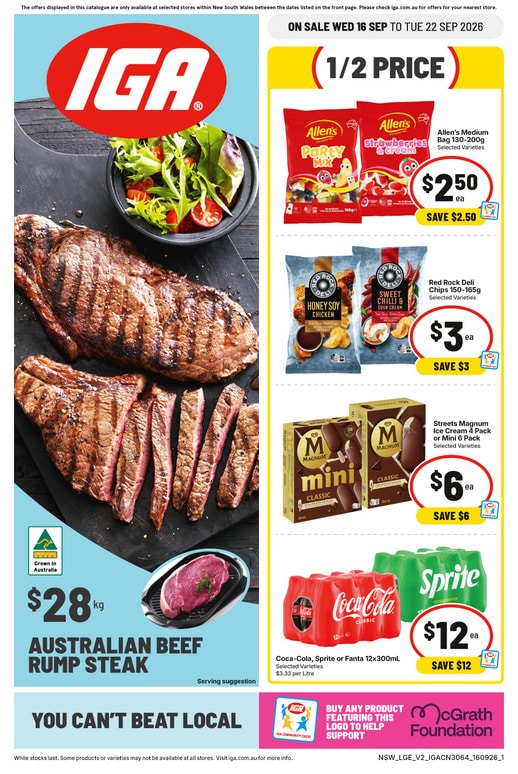 IGA Catalogue
