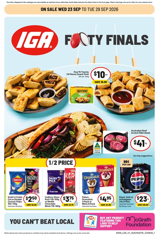 IGA Catalogue