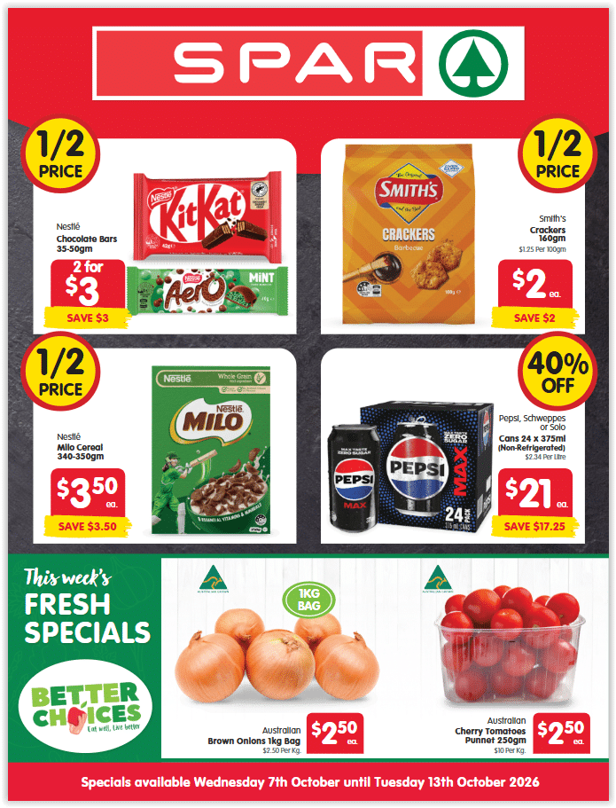 SPAR Catalogue
