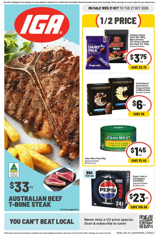 IGA Catalogue
